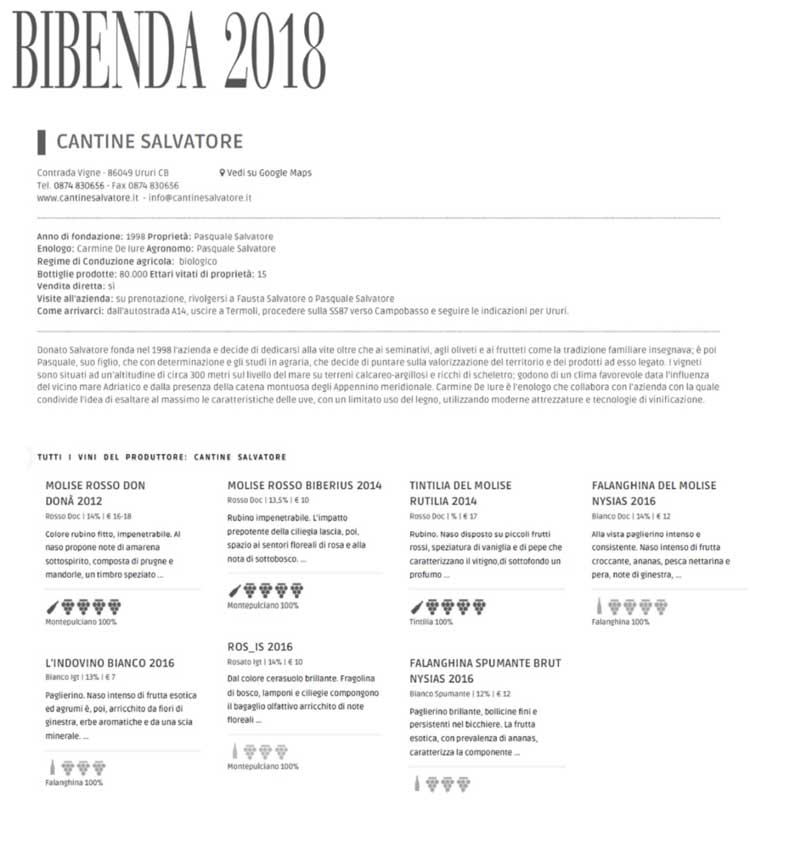 bibenda 2018